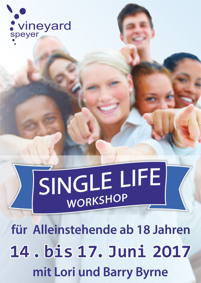 Vineyard speyer single life workshop