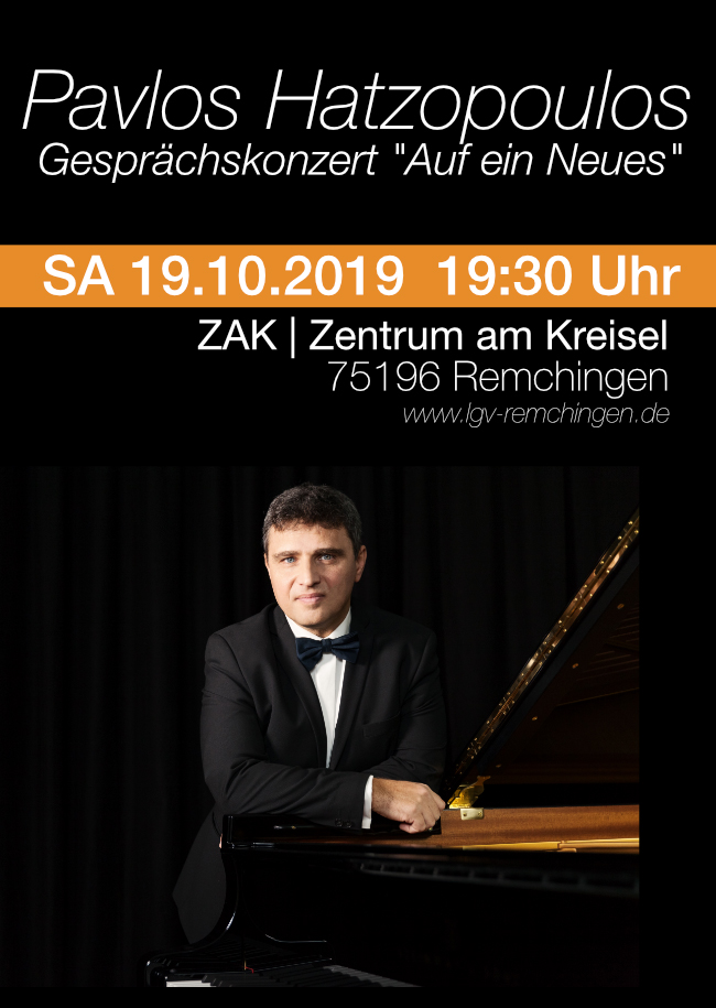 Gesprächskonzert mit Pavlos Hatzopoulos