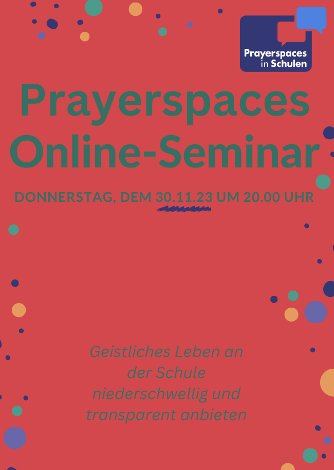 Prayerspaces Online-Seminar