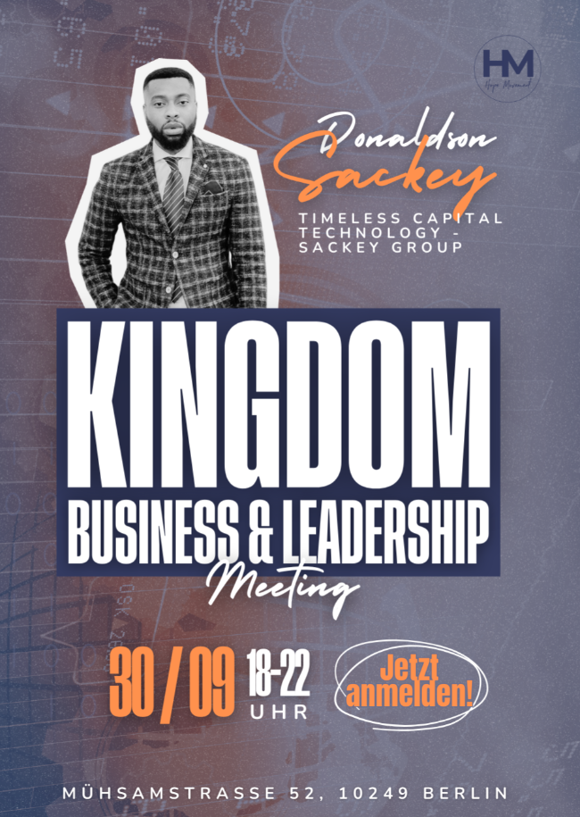 Kingdom Business & Leadership Meeting