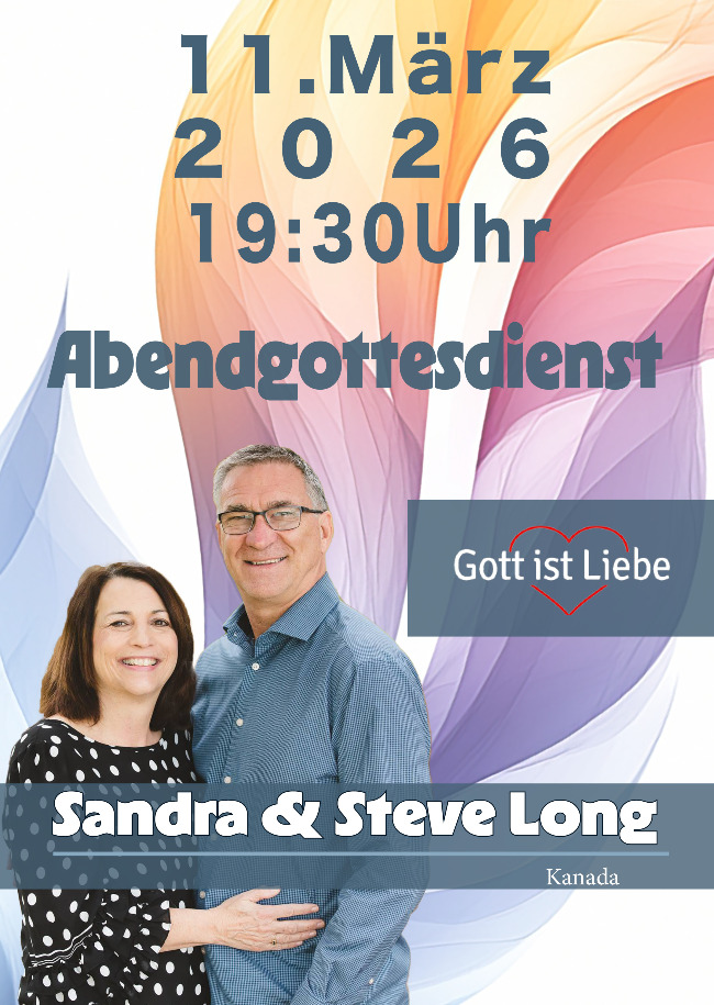 Abendgottesdienst mit Steve & Sandra Long
