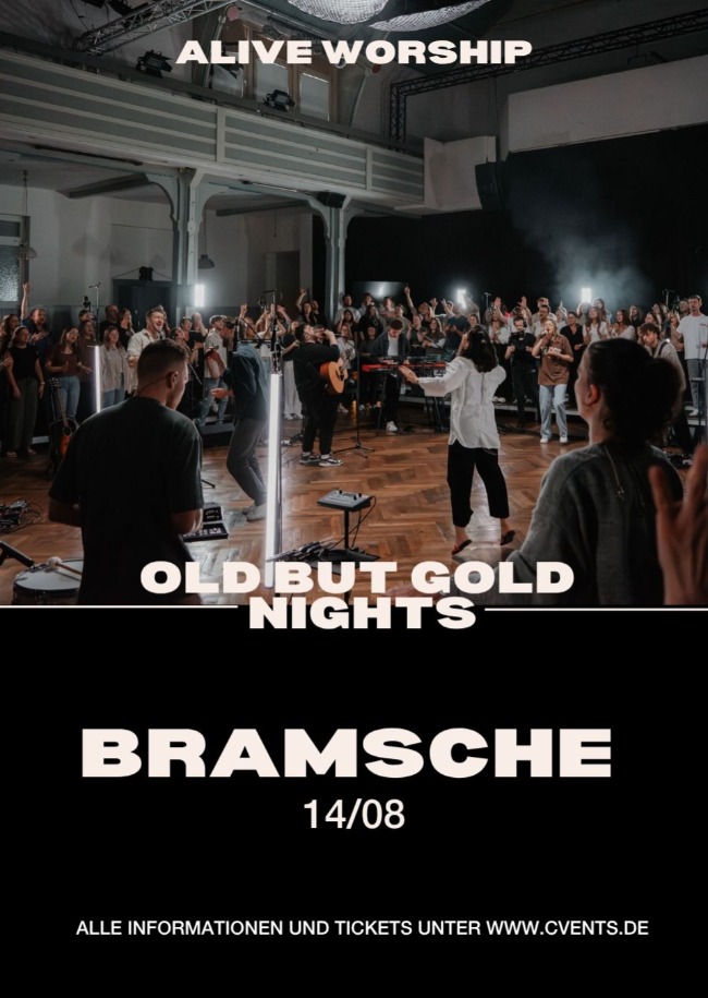 Alive Worship in Bramsche - OLD BUT GOLD NIGHTS 2026