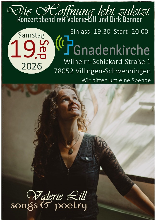 KONZERTABEND mit Valerie Lill und Dirk Benner
