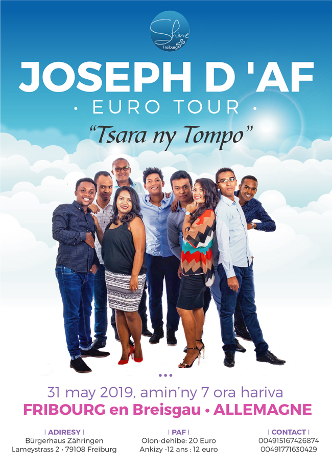 Joseph d'Af Euro Tour 2019