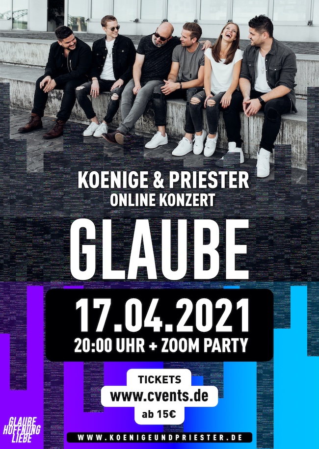 Aufzeichnungen Koenige & Priester - Das dreiteilige Online Konzert + ZOOM Party