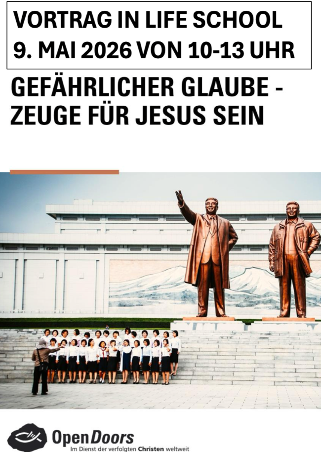 Gefährlicher Glaube - Zeuge für Jesus sein