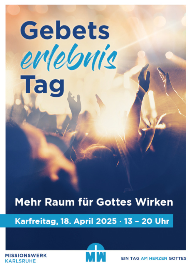 Gebetserlebnis-Tag - Karfreitag 18. April 2025