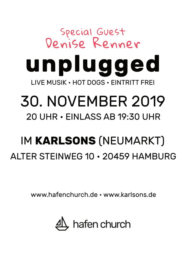 unplugged Special guest Denise Renner