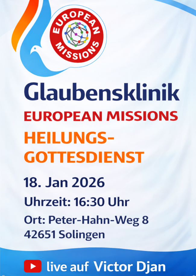 Glaubensklinik in Solingen & YouTube