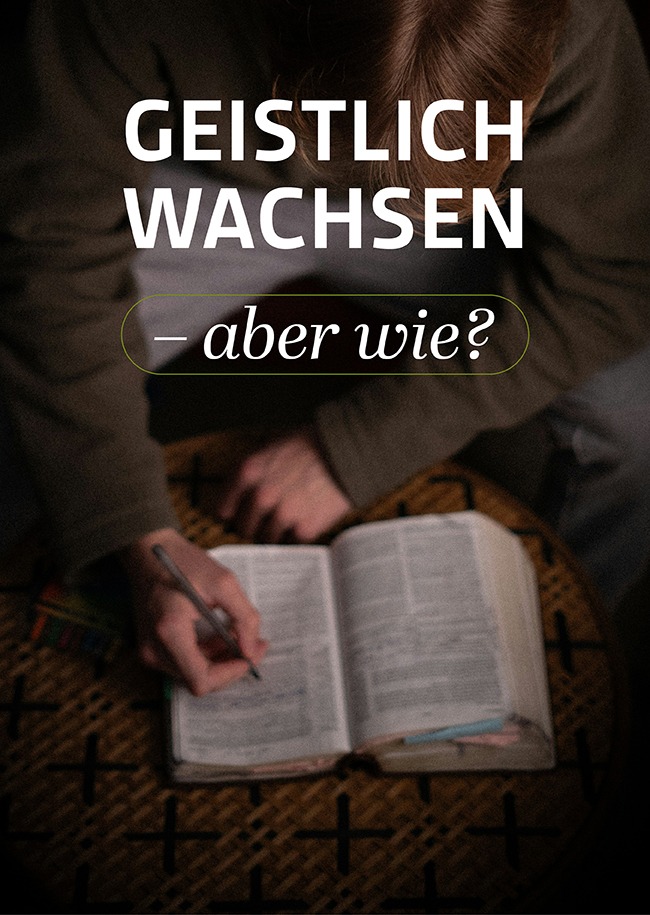 „Geistlich wachsen – aber wie?“ Impulsabende mit Jörg Ahlbrecht