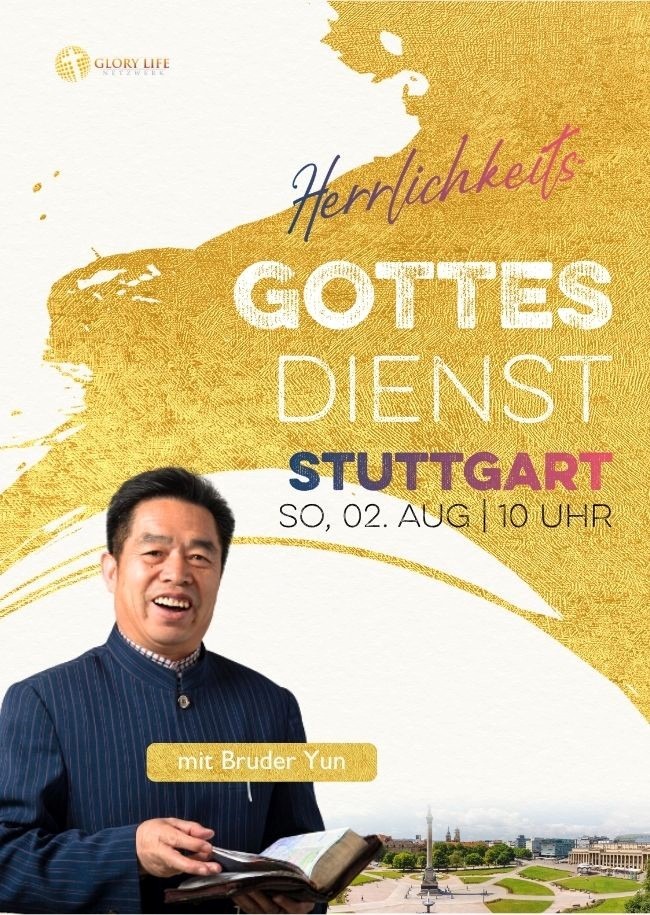 Herrlichkeitsgottesdienst mit Bruder Yun