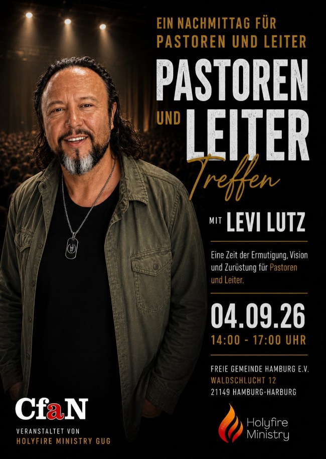 Pastoren- & Leitertreffen mit Levi Lutz