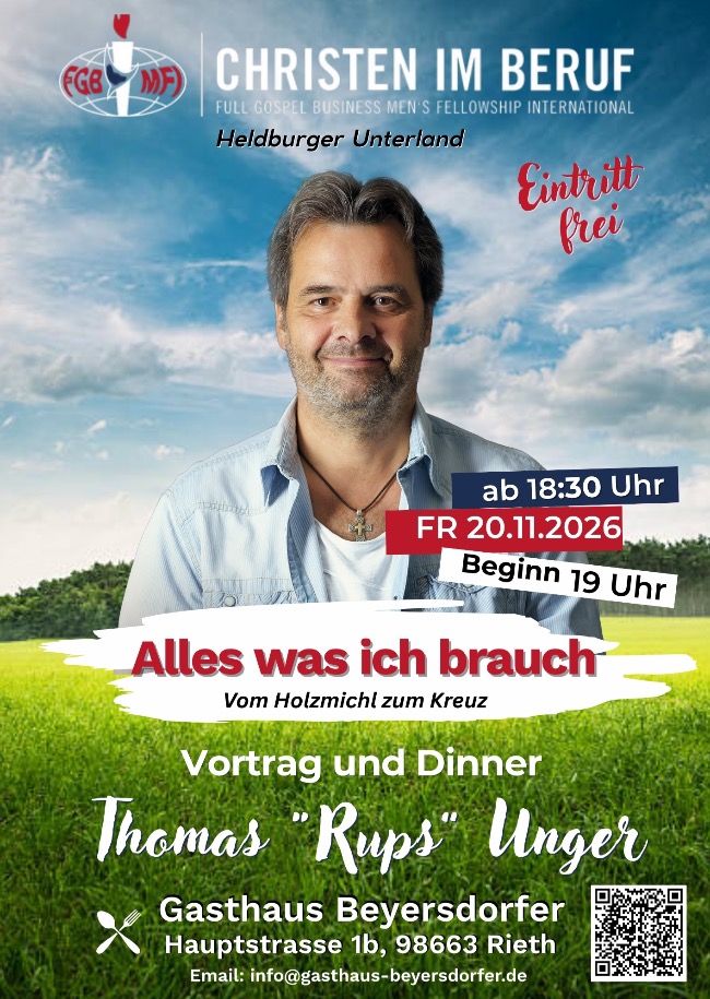 Thomas "Rups" Unger - Frontmann der Randfichten