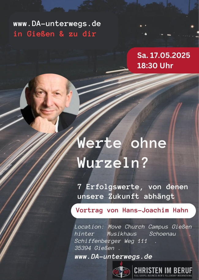 Werte ohne Wurzeln? Sieben Erfolgswerte, von denen unsere Zukunft abhängt
