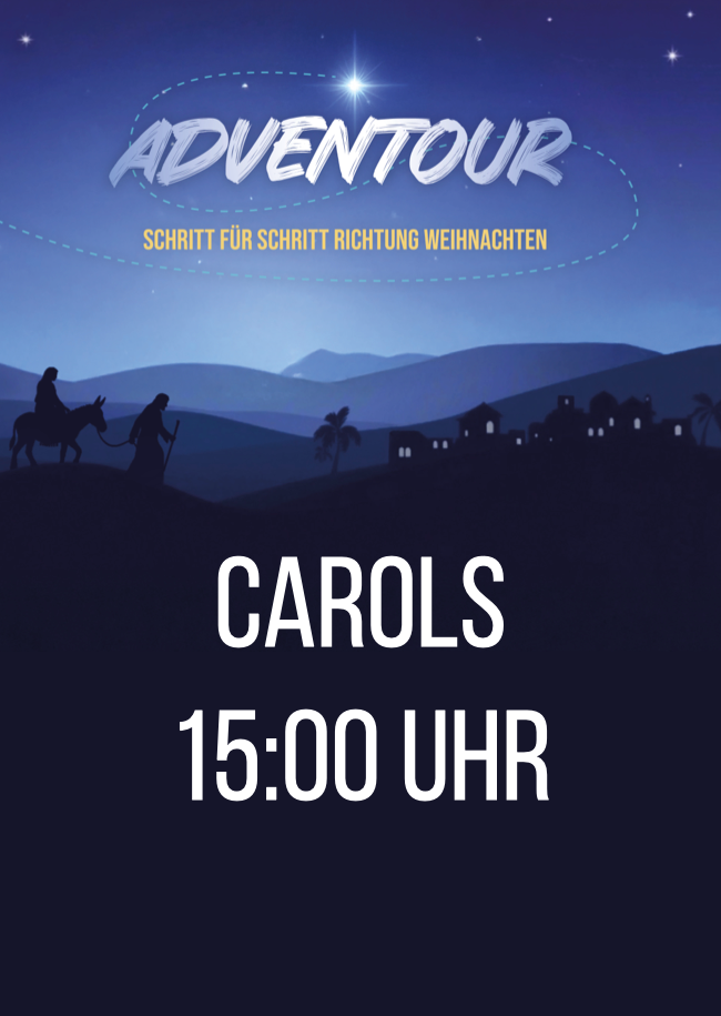 Carols Gottesdienst 2026 - 15:00 Uhr