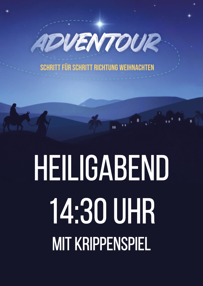 Gottesdienst an Heiligabend - 14:30 Uhr