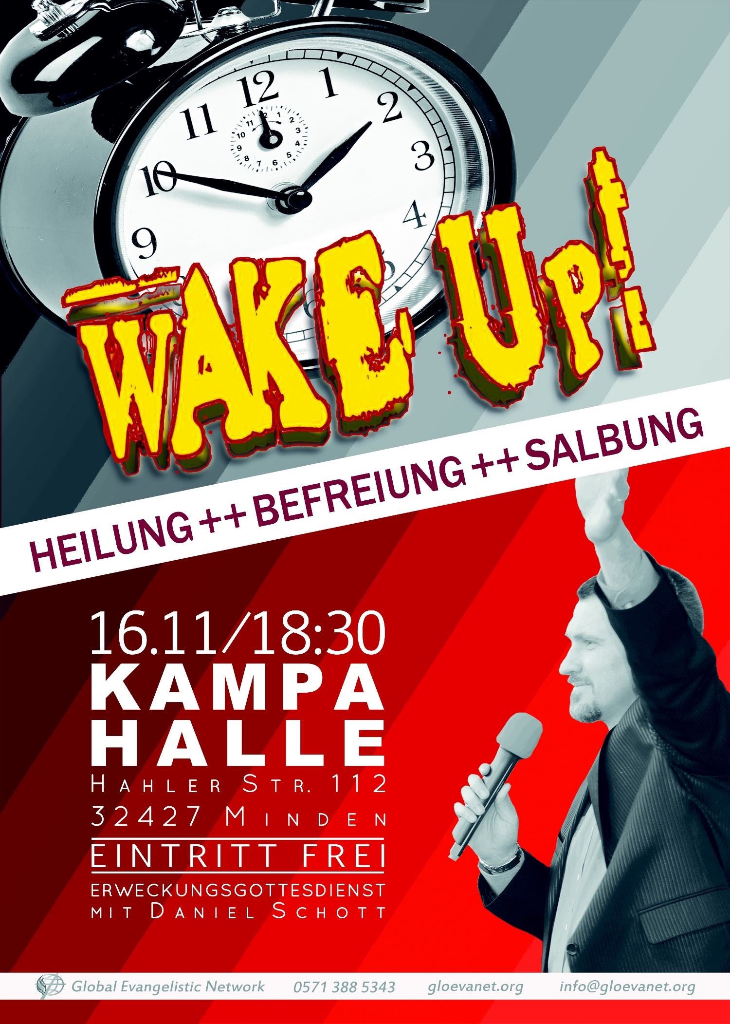 WAKE UP! Heilungs-/Erweckungsgottesdienst