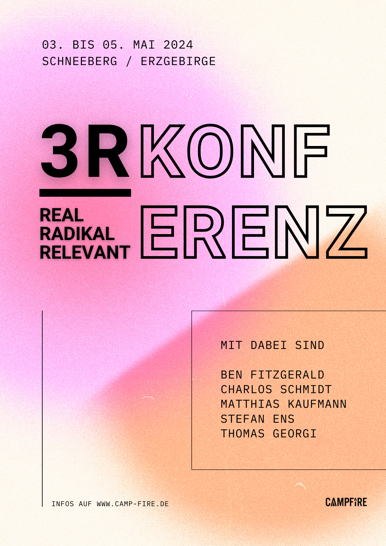 3R-Konferenz - Real, Radikal, Relevanz