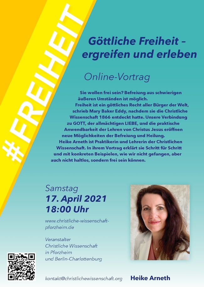 Göttliche Freiheit - ergreifen und erleben