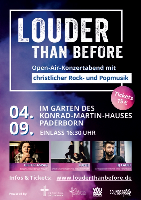 LOUDER THAN BEFORE - Open Air