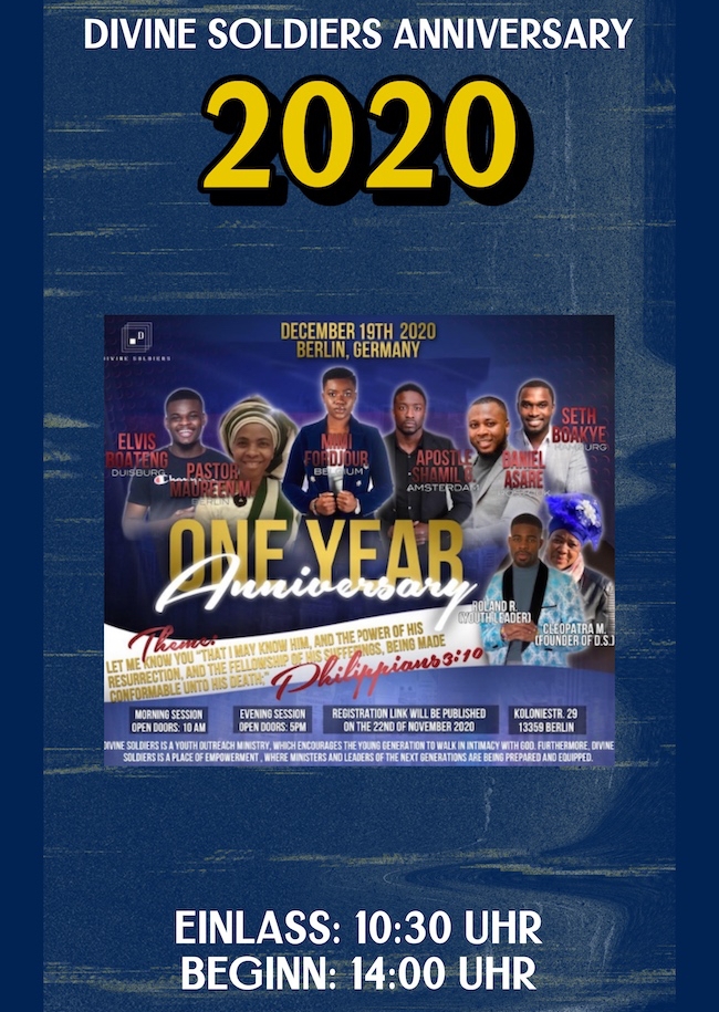 Divine Soldiers Annivasery 2020