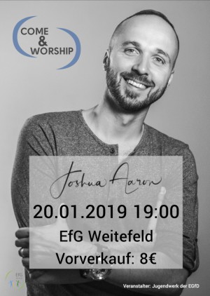 Come & Worship mit Joshua Aaron