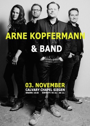 Konzertlesung mit Arne Kopfermann und Band