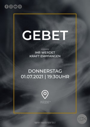 Gebet | 01.07.2021