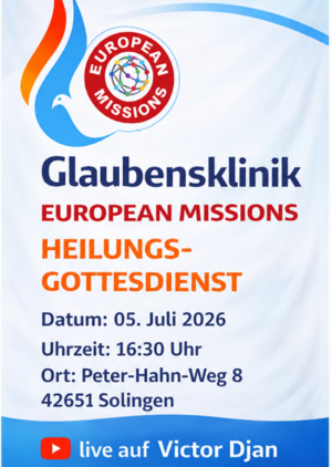 Glaubensklinik in Solingen & YouTube