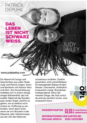 Konzert & Lesung "Das Leben ist nicht schwarz weiss"
