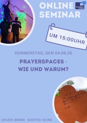 Prayerspaces Online-Seminar