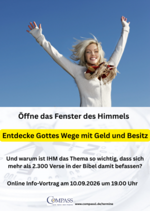 Öffne das Fenster des Himmels