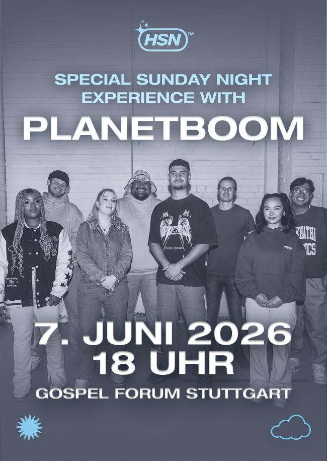 SPECIAL SUNDAY NIGHT EXPERIENCE mit Planetboom