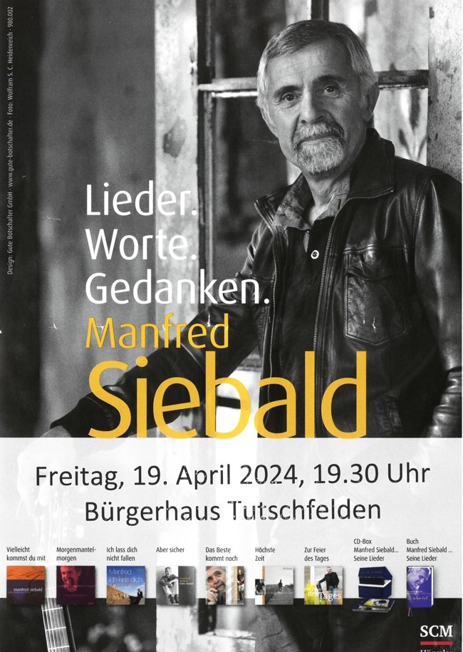 Konzert mit Manfred Siebald