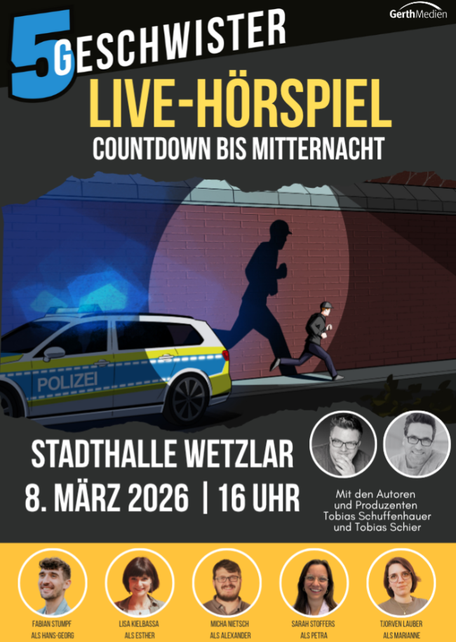 5 Geschwister Live Hörspiel