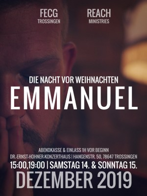 EMMANUEL - Samstag 15:00 Uhr