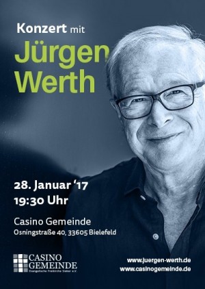Konzert mit Jürgen Werth dem Erzählsänger