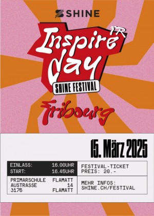 INSPIRE DAY - SHINE Festival Fribourg