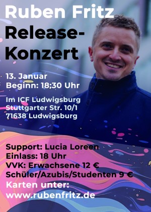 Ruben Fritz Release-Konzert