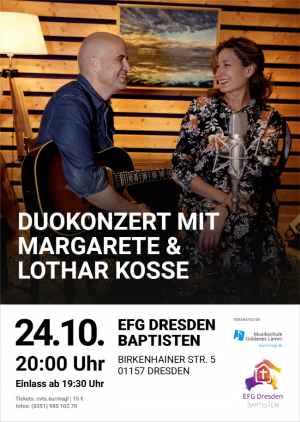 Duokonzert mit Margarete & Lothar Kosse