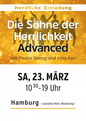 Tagesseminar "Die Söhne der Herrlichkeit Advanced"