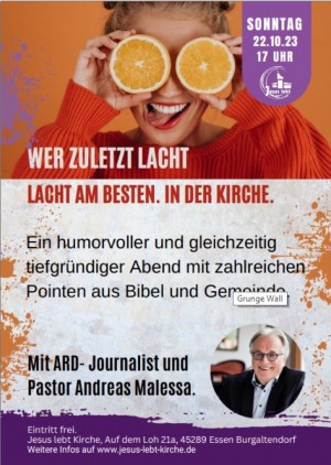 Wer zuletzt lacht...