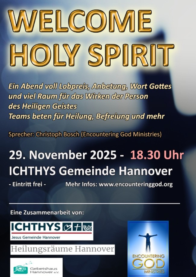 WELCOME HOLY SPIRIT