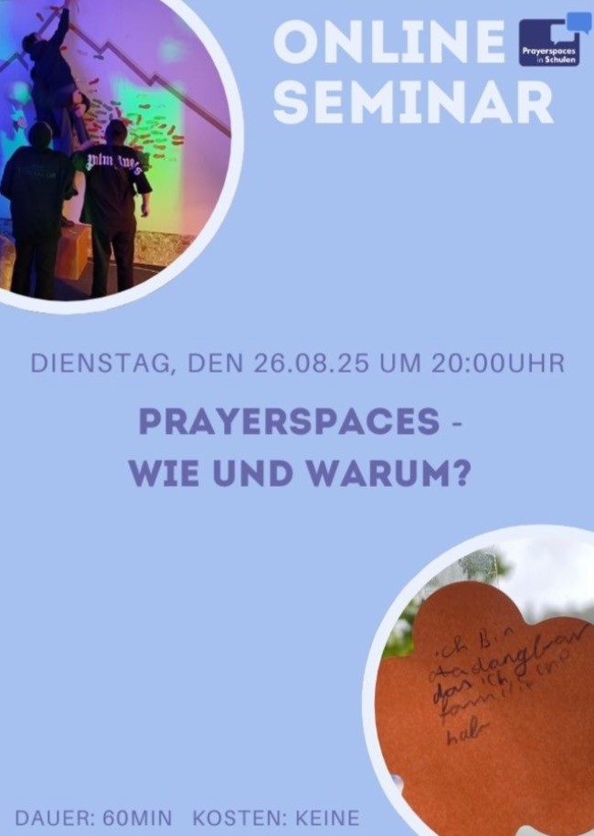 Prayerspaces Online-Seminar