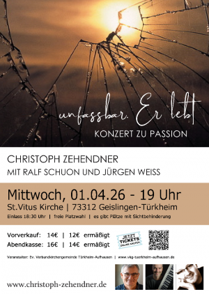 Christoph Zehendner - „Unfassbar – Er lebt“