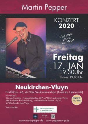 Konzert mit Martin Pepper