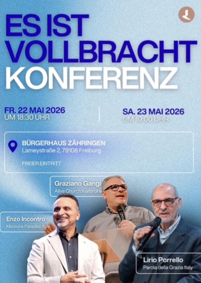 Es ist vollbracht