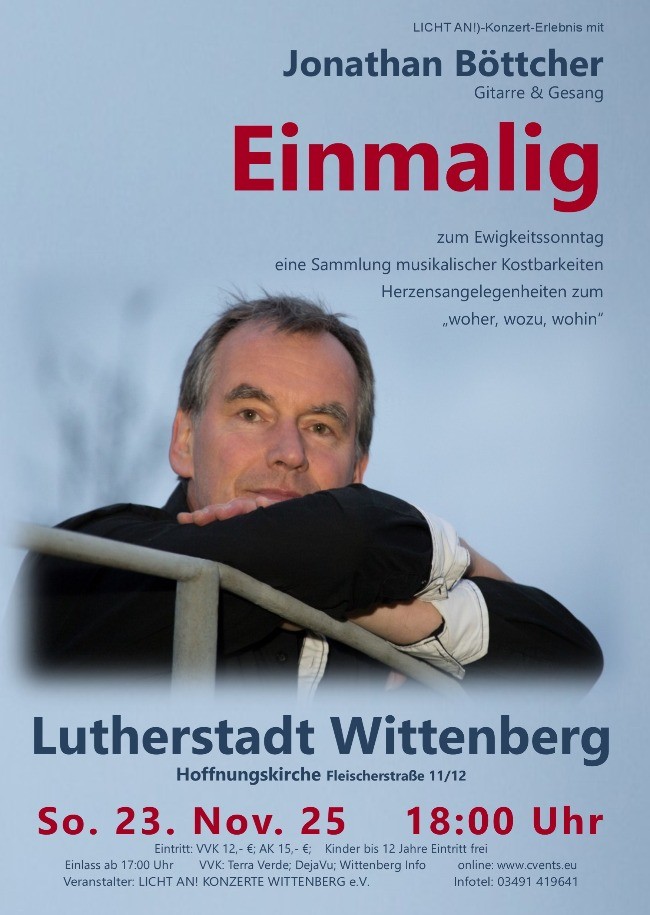 Jonathan Böttcher „Einmalig“