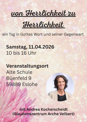 Von Herrlichkeit zu Herrlichkeit