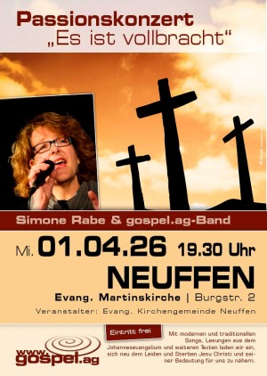 Passionskonzert "Es ist vollbracht"